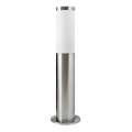 Spoljašnja lampa LIVIA 1xE27/10W/230V 45 cm IP44 srebrna