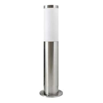 Spoljašnja lampa LIVIA 1xE27/10W/230V 45 cm IP44 srebrna