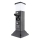 Spoljašnja lampa sa 2 grla, 1xE14/15W/230V, IP44, crna