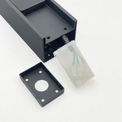 Spoljašnja lampa sa 2 utičnice VESPER 1xG9/5W/230V IP44 30 cm crna