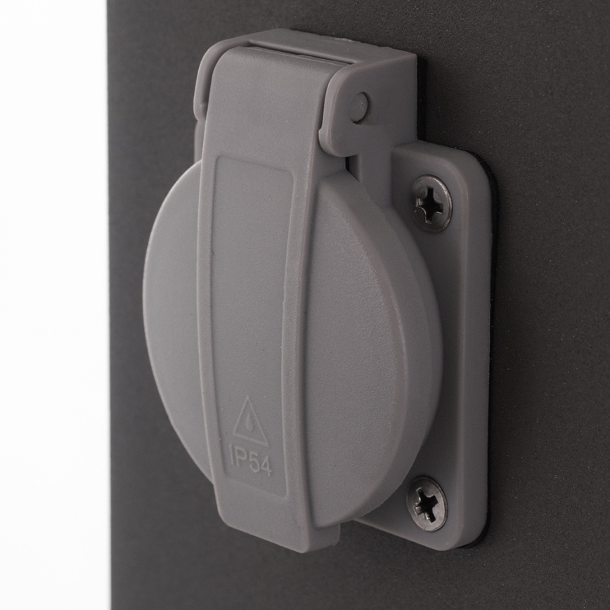 Spoljašnja lampa sa utičnicom GARD 1xE14/60W/230V IP44