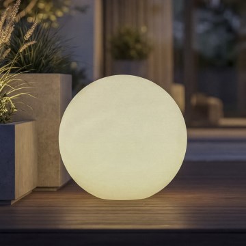 Spoljašnja lampa STONO 1xE27/15W/230V, prečnika 20 cm, IP65, bela