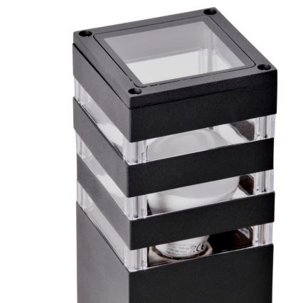 Spoljašnja lampa TEKSAS 1xE27/12W/230V IP44 44 cm antracitna