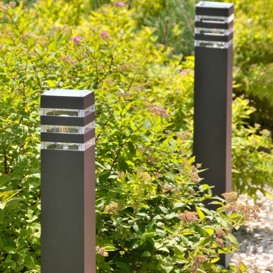 Spoljašnja lampa TEKSAS 1xE27/12W/230V IP44 74 cm antracit