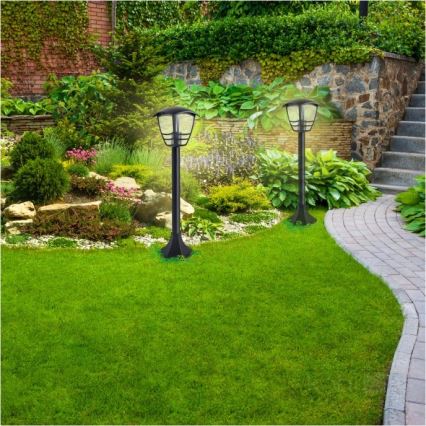 Spoljašnja lampa TEVIO 1xE27/60W/230V IP54 97 cm crna