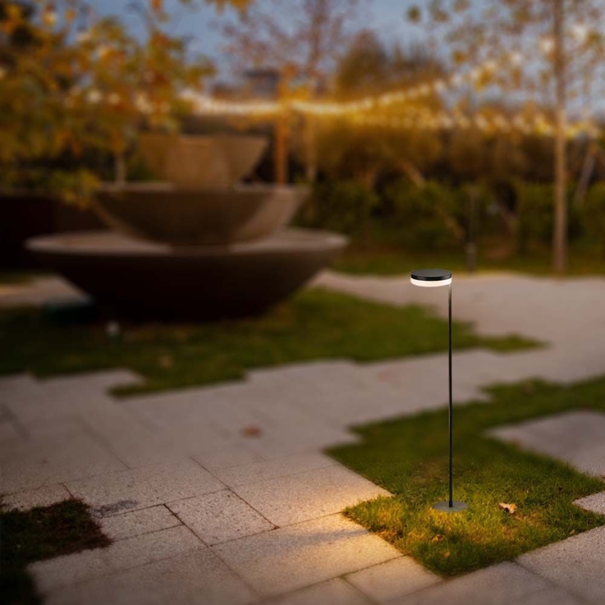 Spoljašnja solarna LED lampa LED/2W/3,7V 3000K IP54 2000 mAh crna