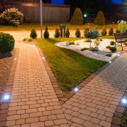 Spoljašnja ugradna svetiljka COMETA 1xGU10/50W/230V IP65 (prohodna za vozila)