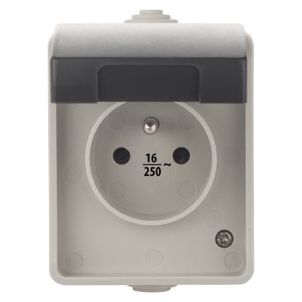 Spoljašnja utičnica FRENCH 250V/16A IP54