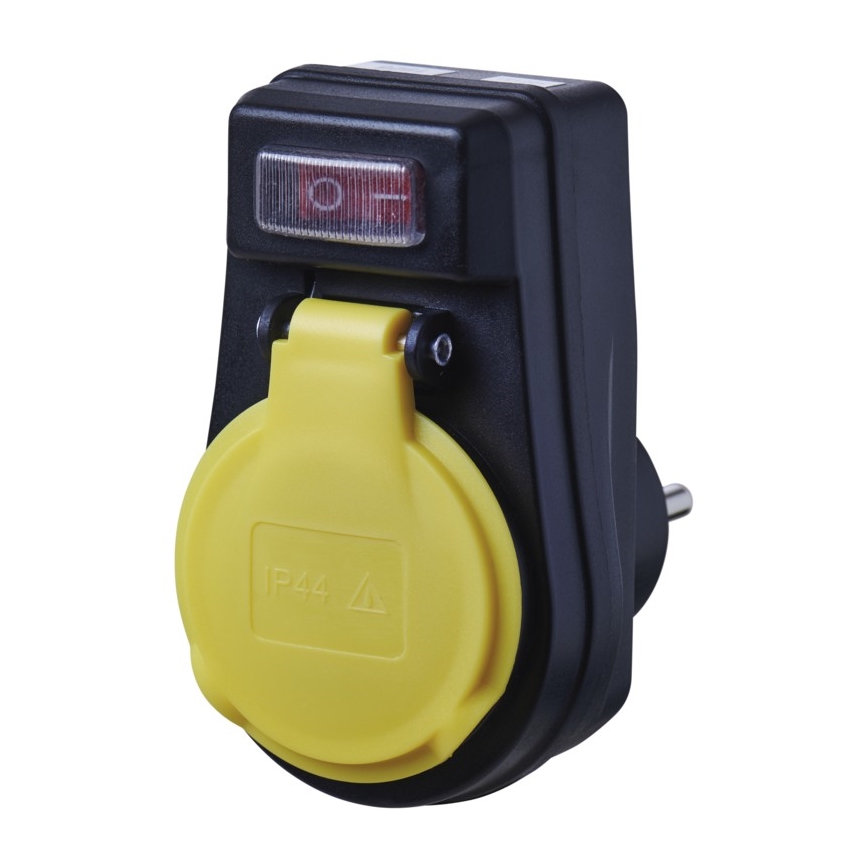 Spoljašnja utičnica sa prekidačem FRENCH 250V/16A IP44