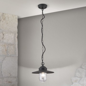 Spoljašnja viseća svetiljka EDWARD 1xE27/60W/230V IP44 antracit