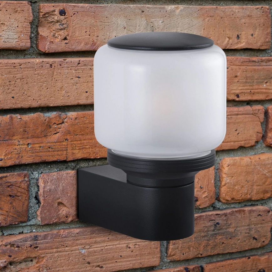 Spoljašnja zidna lampa MADRID 1xE27/12W/230V IP44 crna