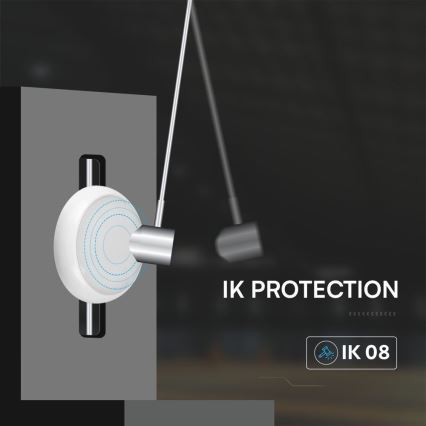 LED spoljna plafonska svetiljka LED/8W/16W/20W/230V IP65 3000/4000/6500K