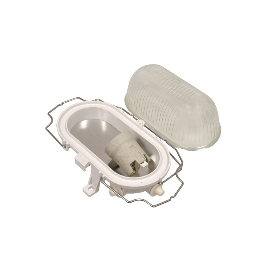 Spoljašnje plafonsko svetlo RADUS 1xE27/60W/230V IP54 belo