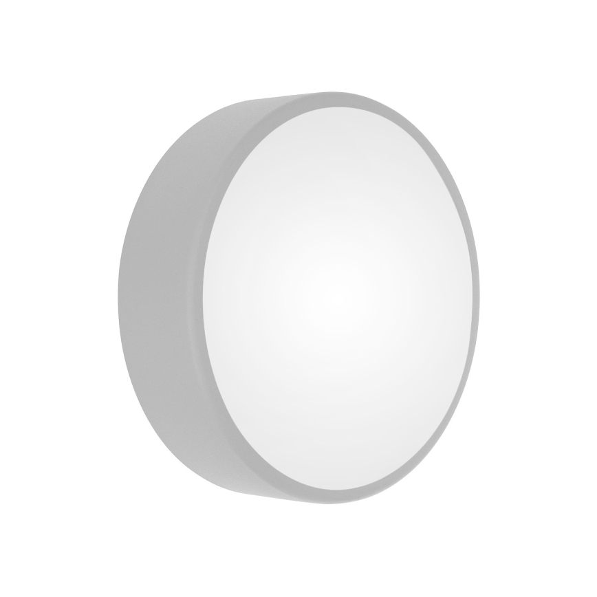 Spoljašnje plafonsko svetlo sa senzorom CLEO, 2xE27/24W/230V, ø30 cm, sivo, IP54