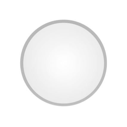Spoljašnje plafonsko svetlo sa senzorom CLEO 3xE27/24W/230V, Ø 40 cm, sivo, IP54
