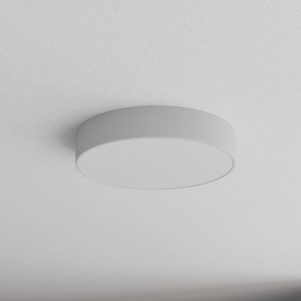 Spoljašnje plafonsko svetlo sa senzorom CLEO 3xE27/24W/230V, Ø 40 cm, sivo, IP54