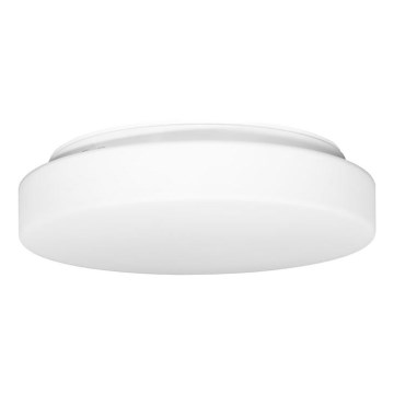 Spoljašnje plafonsko svetlo sa senzorom HECTOR 2xE27/60W/230V, prečnik 40 cm, IP44, opalno belo