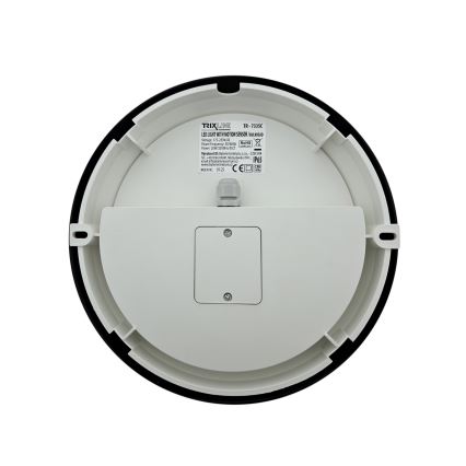 LED prigušiva spoljašnja zidna svetiljka sa senzorom pokreta LED/15/18/20W/230V 3000K/4000K/6500K IP65 crna/bela