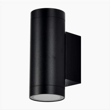 Spoljašnje zidno svetlo 2xGU10/40W/230V IP54 crno