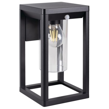 Spoljašnje zidno svetlo sa senzorom VIMO 1xE27/15W/230V IP44