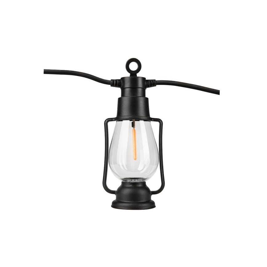 Spoljašnji dekorativni lanac GIRLANDA 10xLED 10m IP44 toplo bela