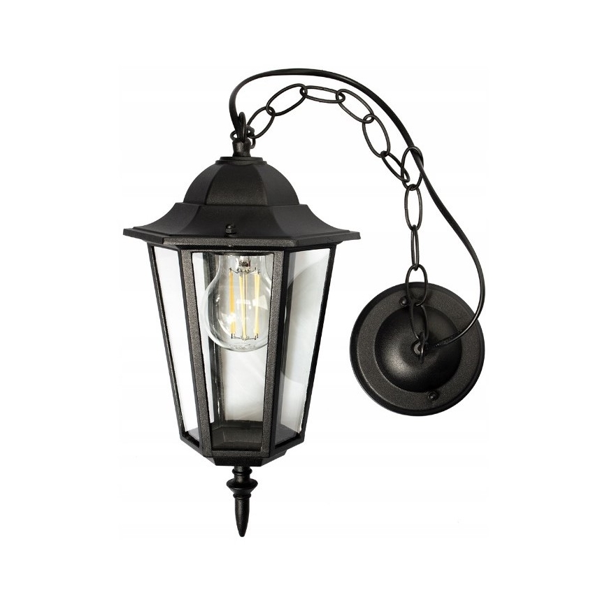 Spoljašnji luster 1xE27/20W/230V IP43 crna