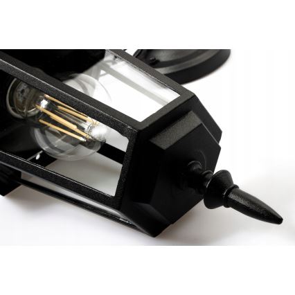 Spoljašnji luster 1xE27/20W/230V IP43 crna