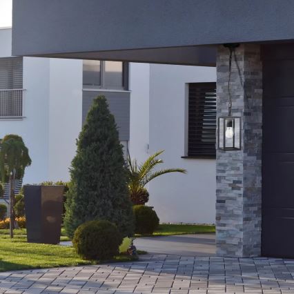 Spoljašnji luster MALMO 1xE27/15W/230V crne boje IP44