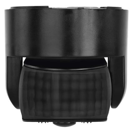 Spoljašnji PIR senzor pokreta i sumraka 1200W/230V IP65, crne boje