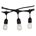 Spoljašnji STRING niz 15 m, 15x E27/25W/230V, IP54