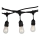 Spoljašnji STRING niz 15 m, 15x E27/25W/230V, IP54