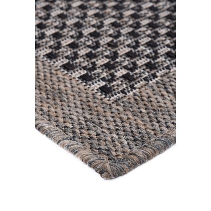 Spoljašnji tepih EXPRESS 60x100 cm braon/crna