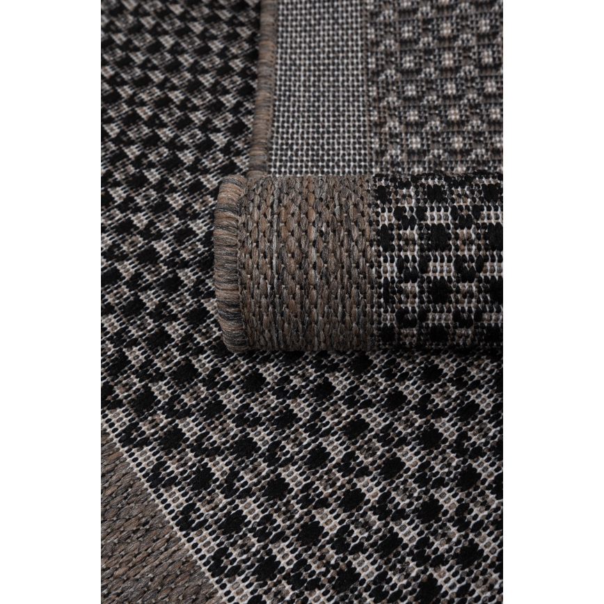 Spoljašnji tepih EXPRESS NEW OUTDOOR 160x220 cm antracit/braon