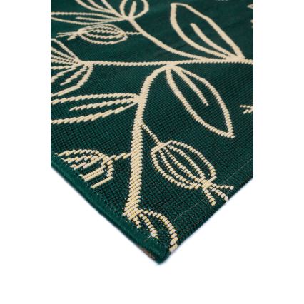 Spoljašnji tepih JUNGLE 80x160 cm zelena/listni dezen