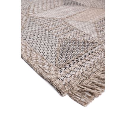 Spoljašnji tepih ORIA 70x140 cm sivo/bež