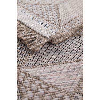 Spoljašnji tepih ORIA 70x140 cm sivo/bež