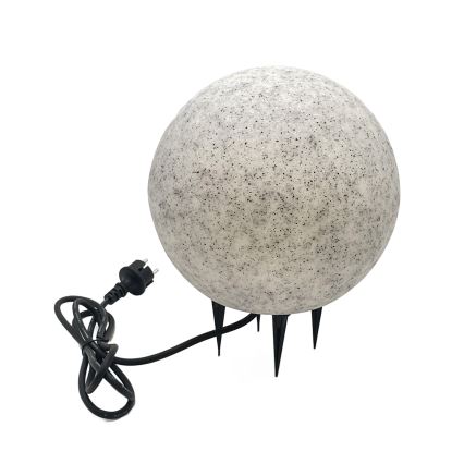 Spoljna dekorativna svetiljka LUMISTONE 1xE27/15W/230V IP65, prečnik 25 cm
