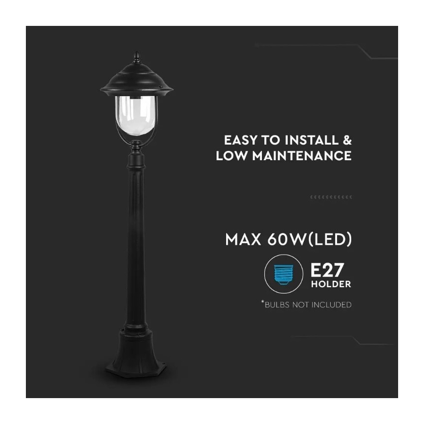 Spoljna lampa 1xE27/60W/230V 111 cm IP44