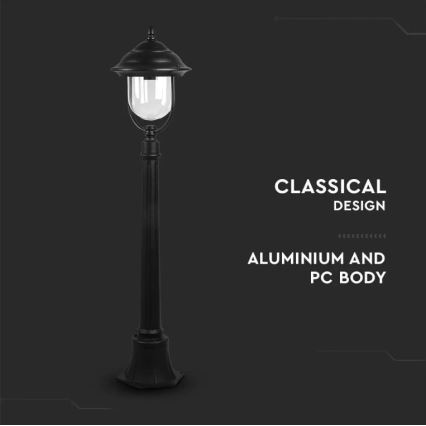 Spoljna lampa 1xE27/60W/230V 111 cm IP44