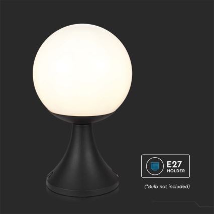 Spoljna lampa 1xE27/60W/230V IP44 33 cm crna