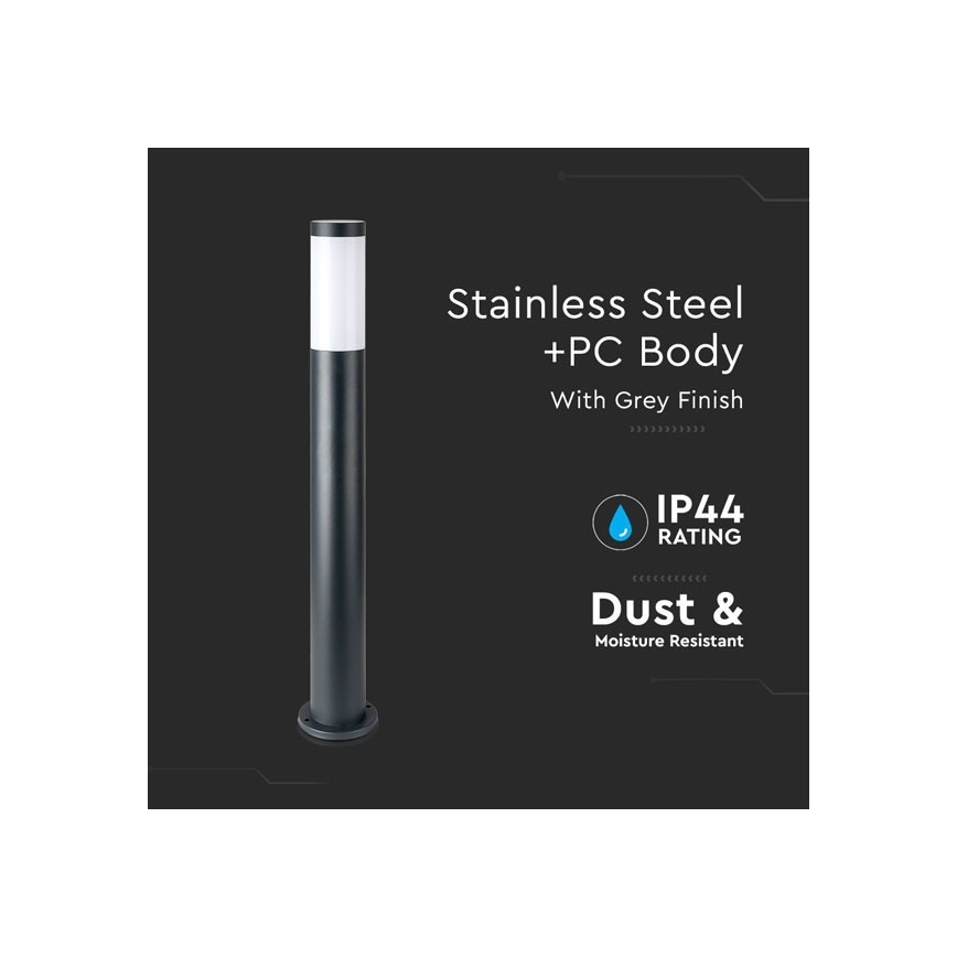 Spoljna lampa 1xE27/60W/230V IP44 80cm crna