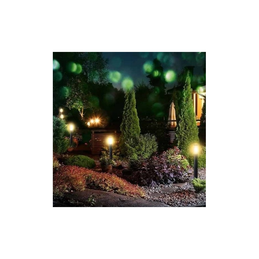 Spoljna lampa 1xE27/60W/230V IP44 80cm crna