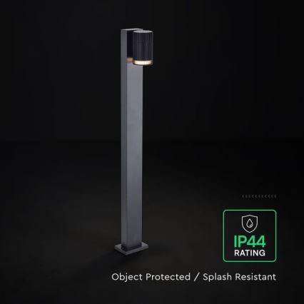 Spoljna lampa 1xGU10/10W/230V IP44 80 cm crna