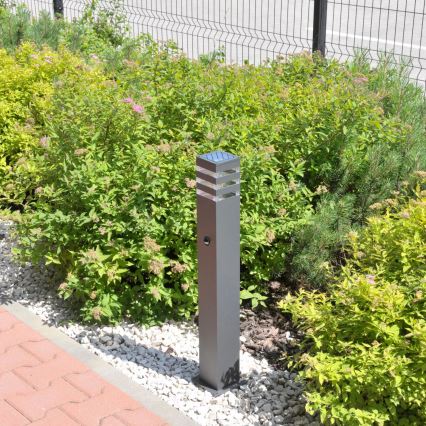 Spoljna lampa sa senzorom TEKSAS 1xE27/12W/230V IP44 74 cm antracit