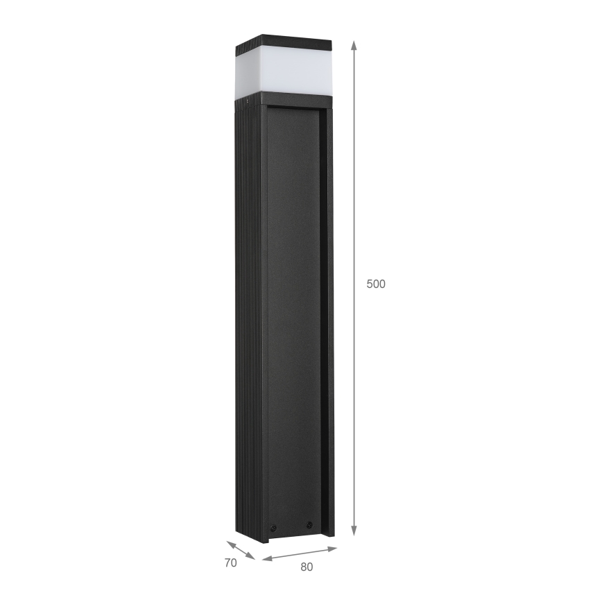 Spoljna lampa VESPER 1xG9/5W/230V IP44 50 cm crna