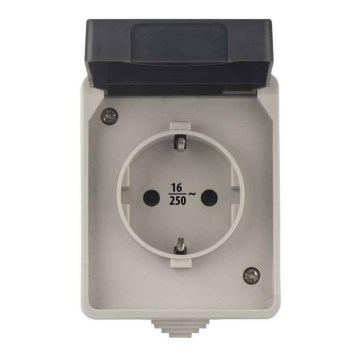 Spoljna SCHUKO utičnica 250V/16A IP44
