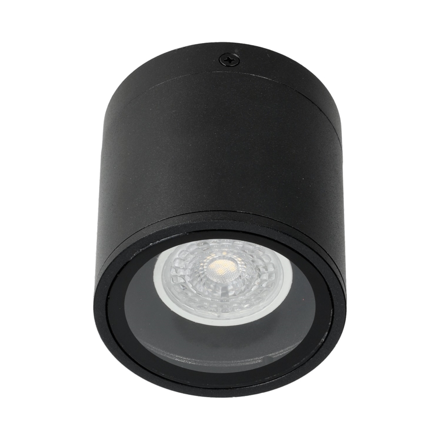 Spoljna spot lampa 1xGU10/35W/230V IP54, okrugla, crne boje