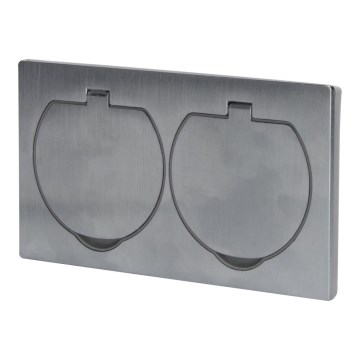 Spoljna ugradna podna dvostruka utičnica IP55