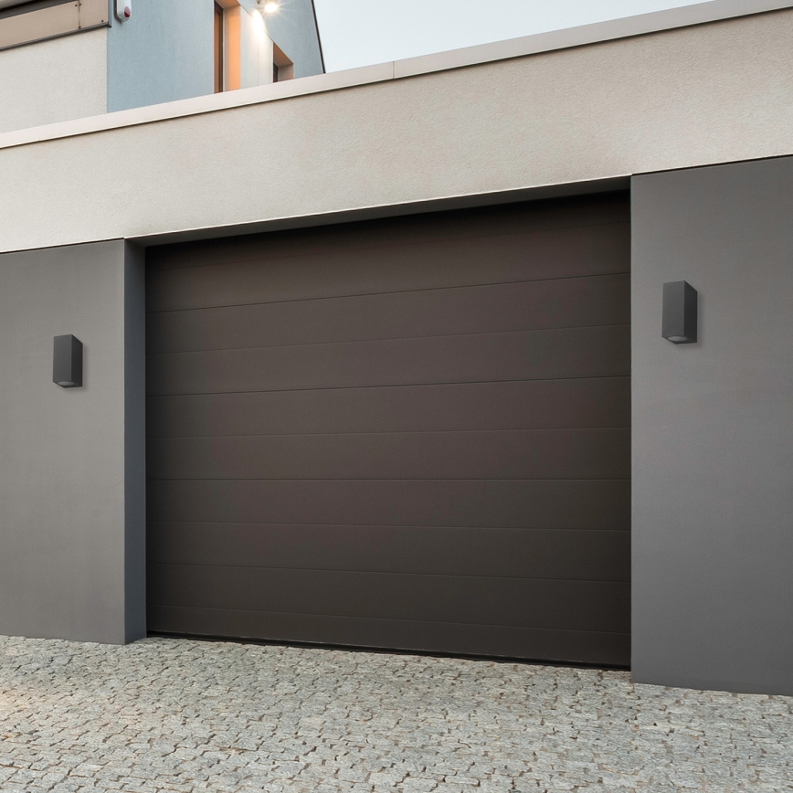 Spoljna zidna lampa BOKA, 2x GU10/60W, 230V, IP44, crna