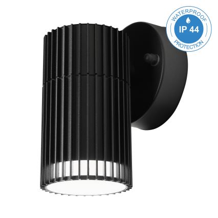 Spoljna zidna reflektorska svetiljka LANTHEA 1xGU10/11W/230V IP44 crna
